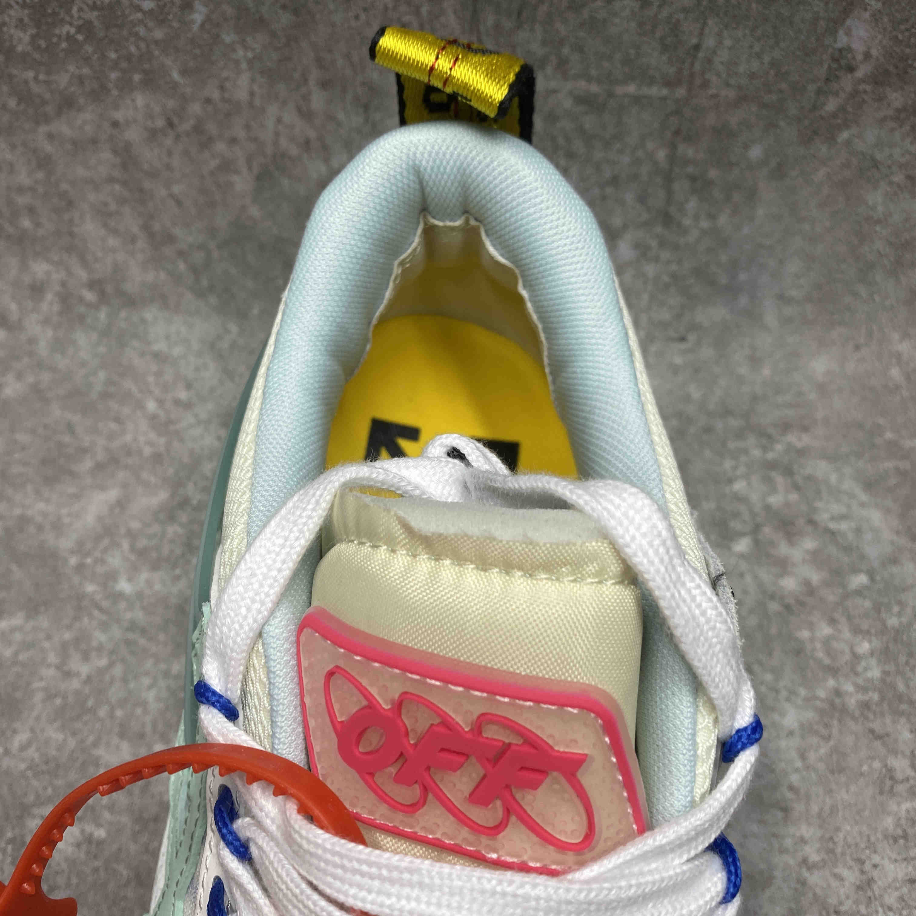 UA Off-White Odsy-1000 White Pale Blue