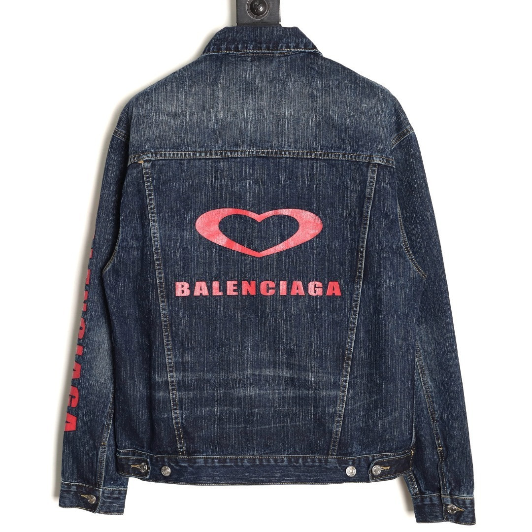 Ba*len*cia*ga denim coats