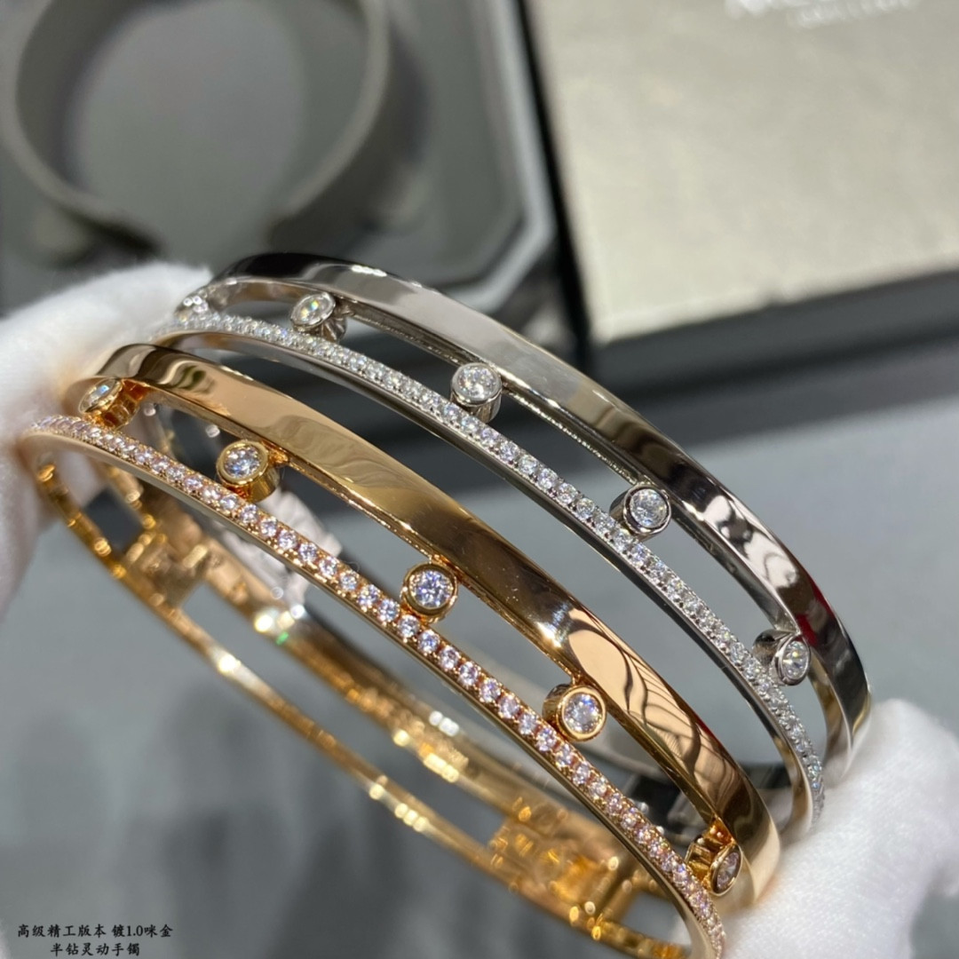 messika half Di*m*nd moving bracelet