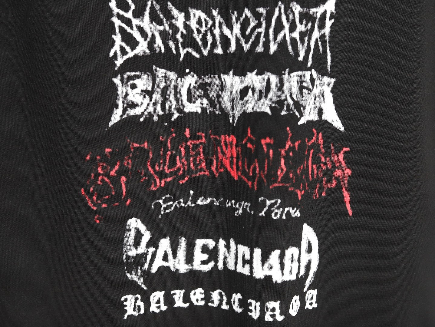 Ba*len*cia*ga short-sleeved t-shirt