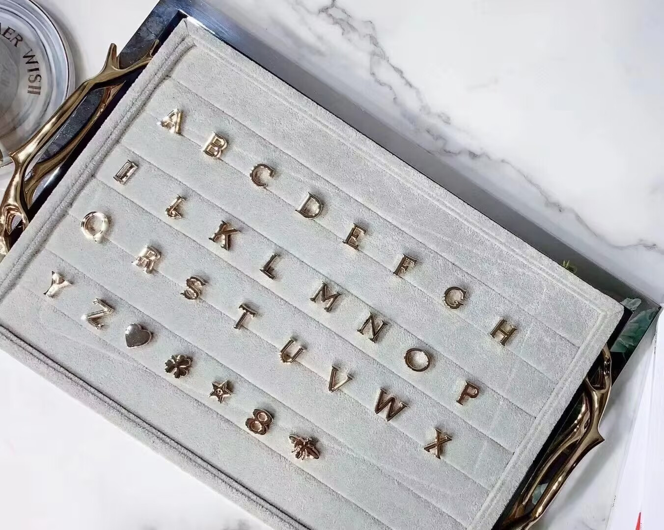 small lady D*or my abcD*or bag sand colored 20 x 17 x 8 cm