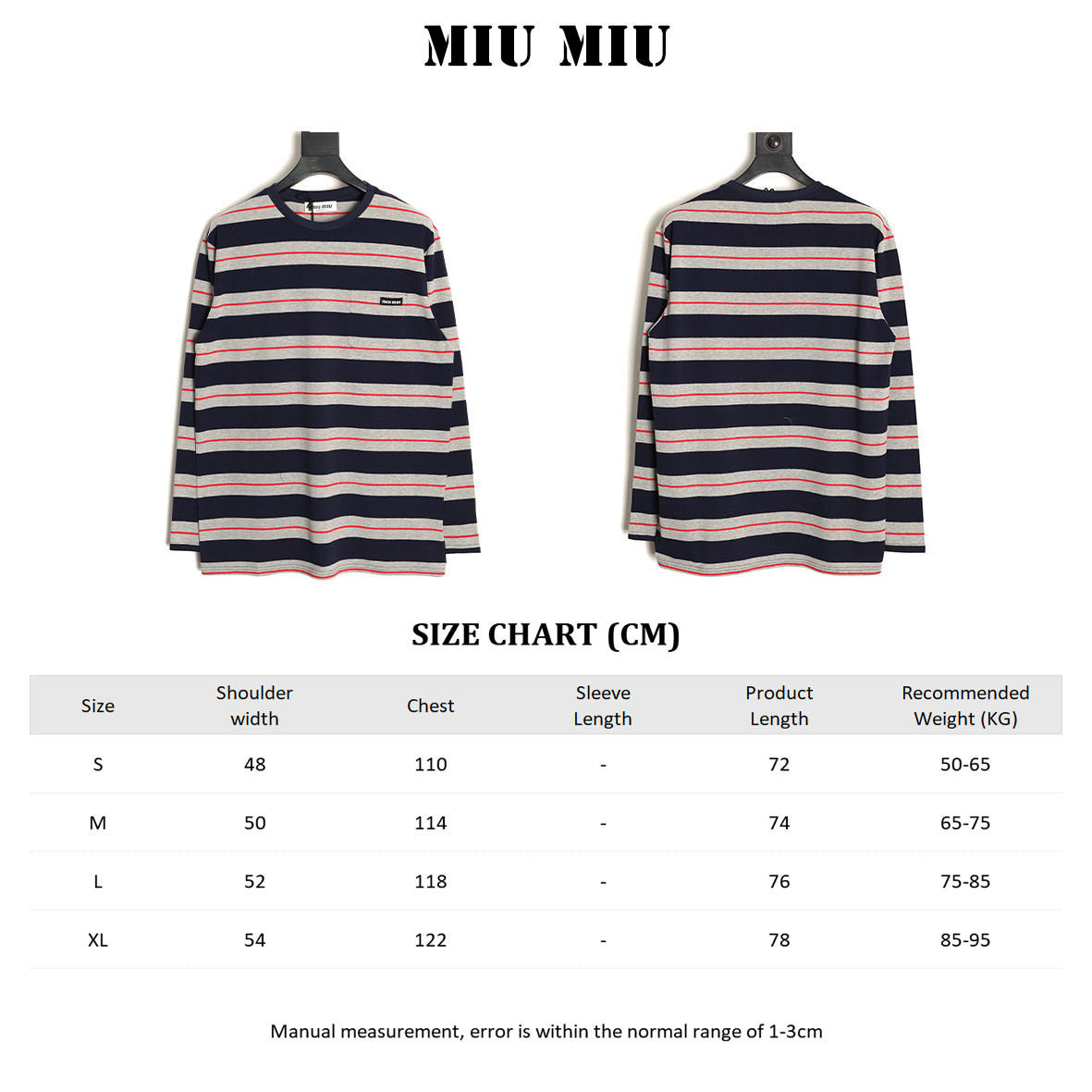 Miu Miu Long-sleeved T-shirt