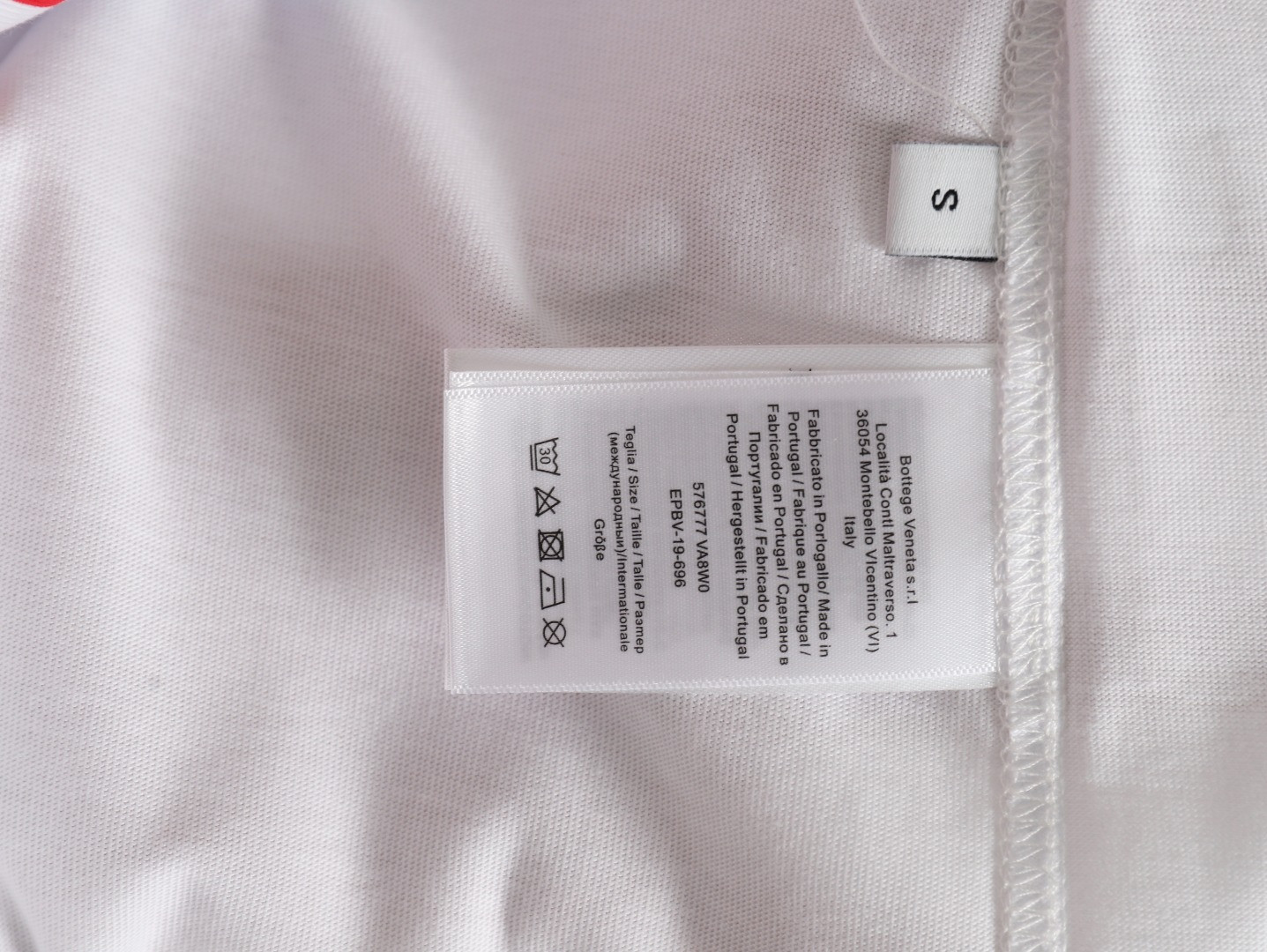 bo*te*ga Ve*ne*ta bv 25ss short-sleeved t-shirt