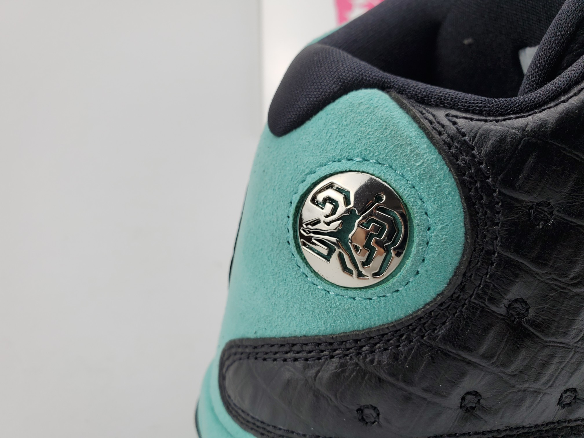 Air Jordan 13 Retro Black Island Green