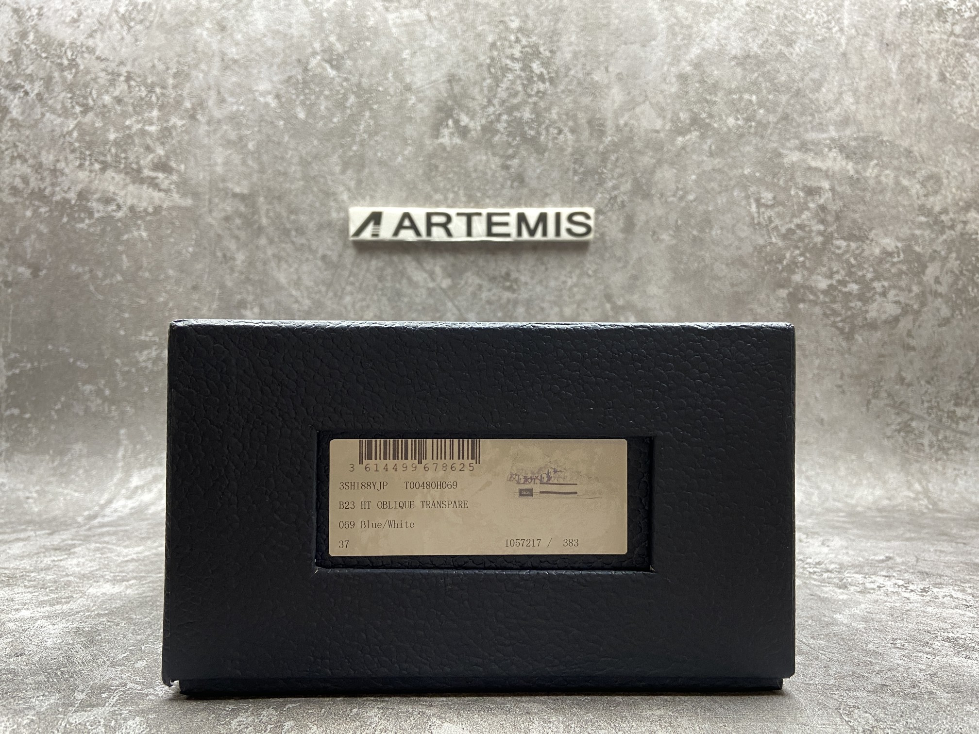 D*or b23 low top red blue oblique