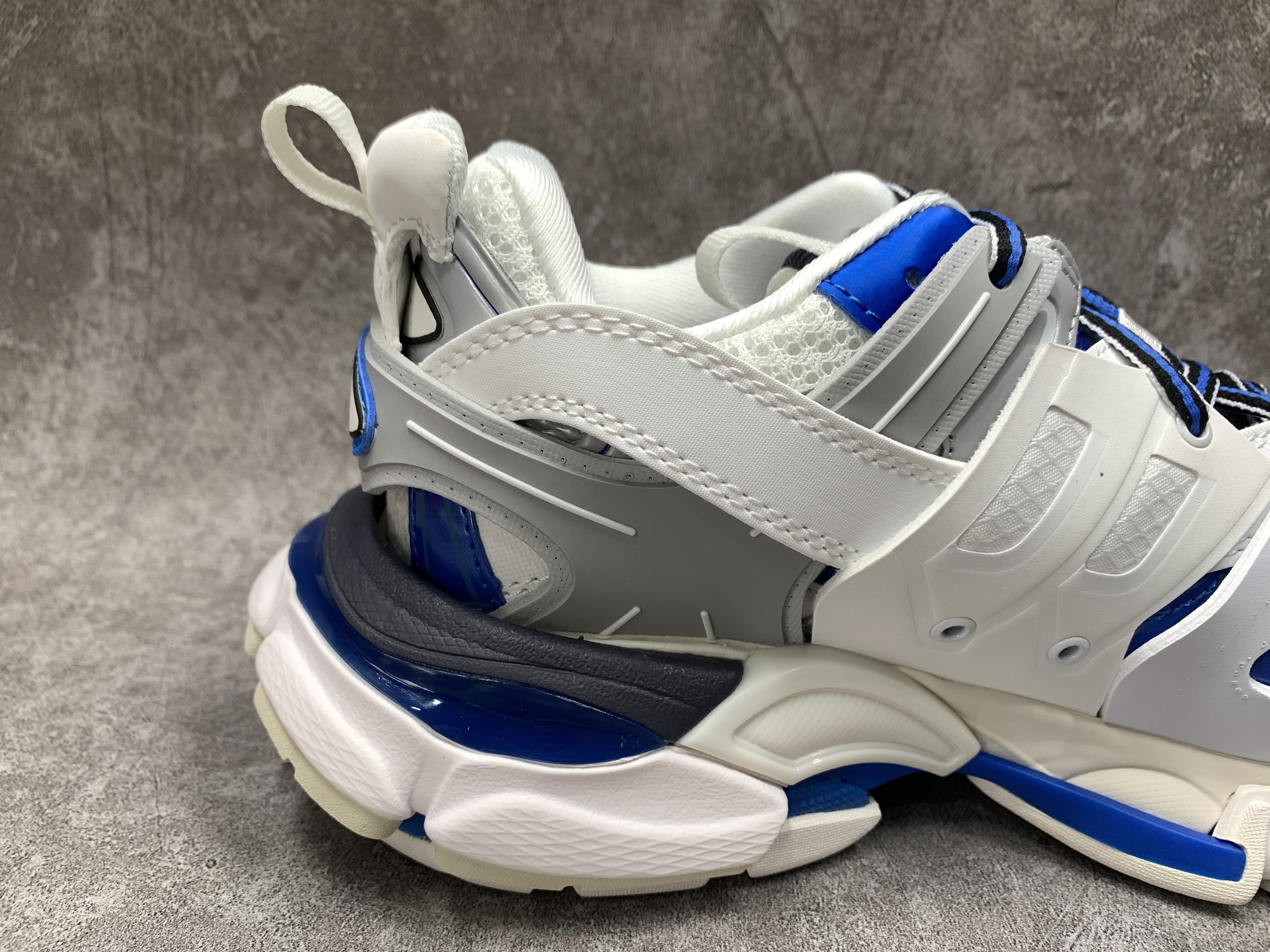 Balenciga Track White Blue
