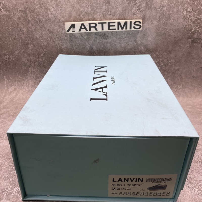 Lanvin Leather Curb Light Blue Gum