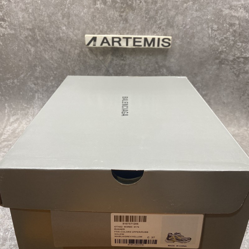 Ba*len*cia*ga panelled chunky-sole sneakers