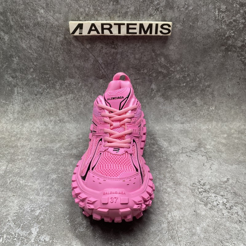 Balenciga Defender Sneakers In Pink