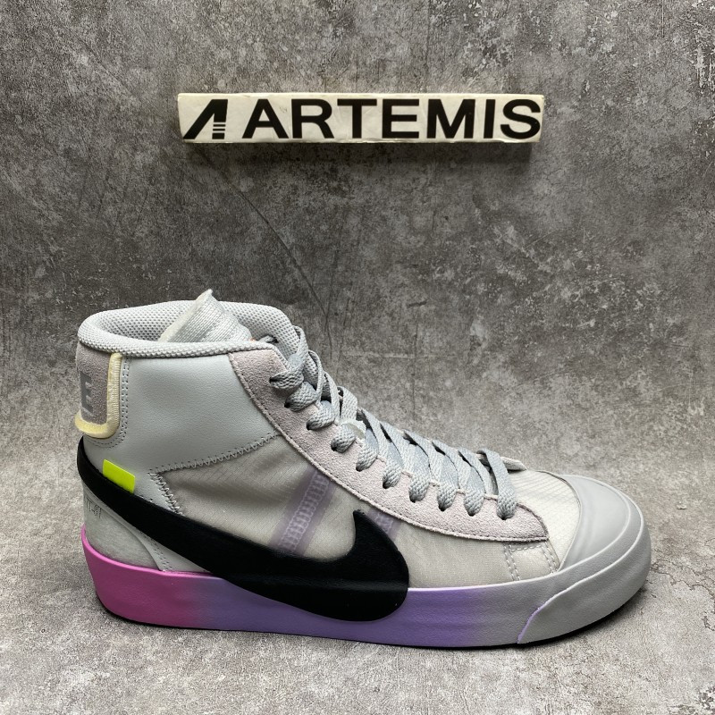 Nike Blazer Mid Off-White Wolf Grey Serena "Queen"