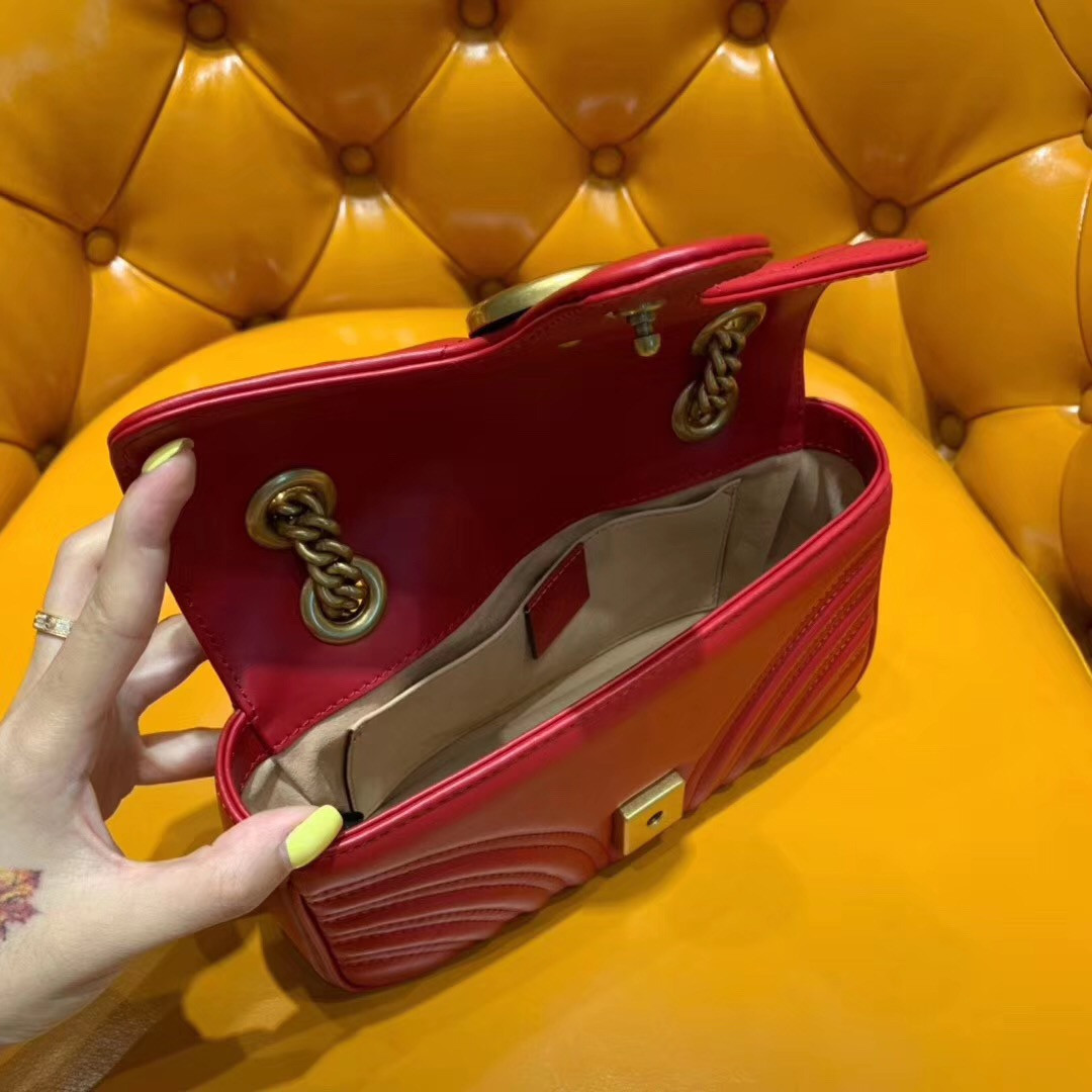 GG Marmont Shoulder Bag 22cm