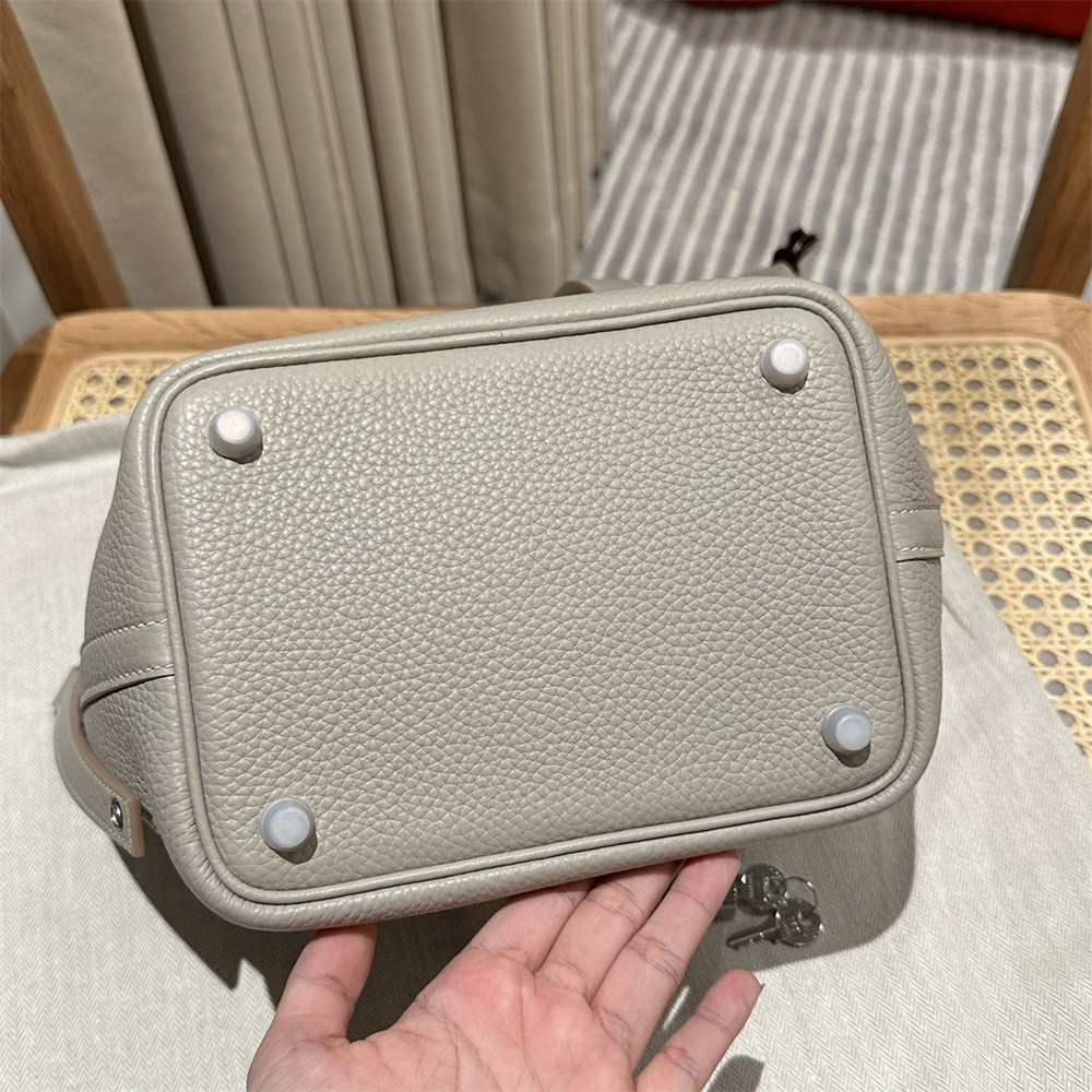 Hermès Picotin 18cm Glacier White without original box