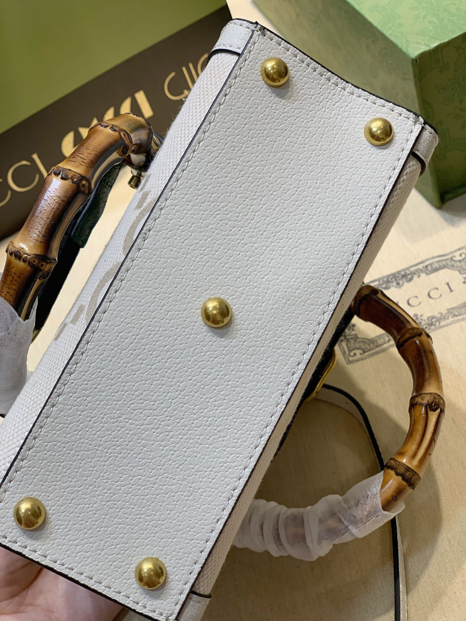 G*u*i diana mini tote bag 20w x 16h x 10d cm