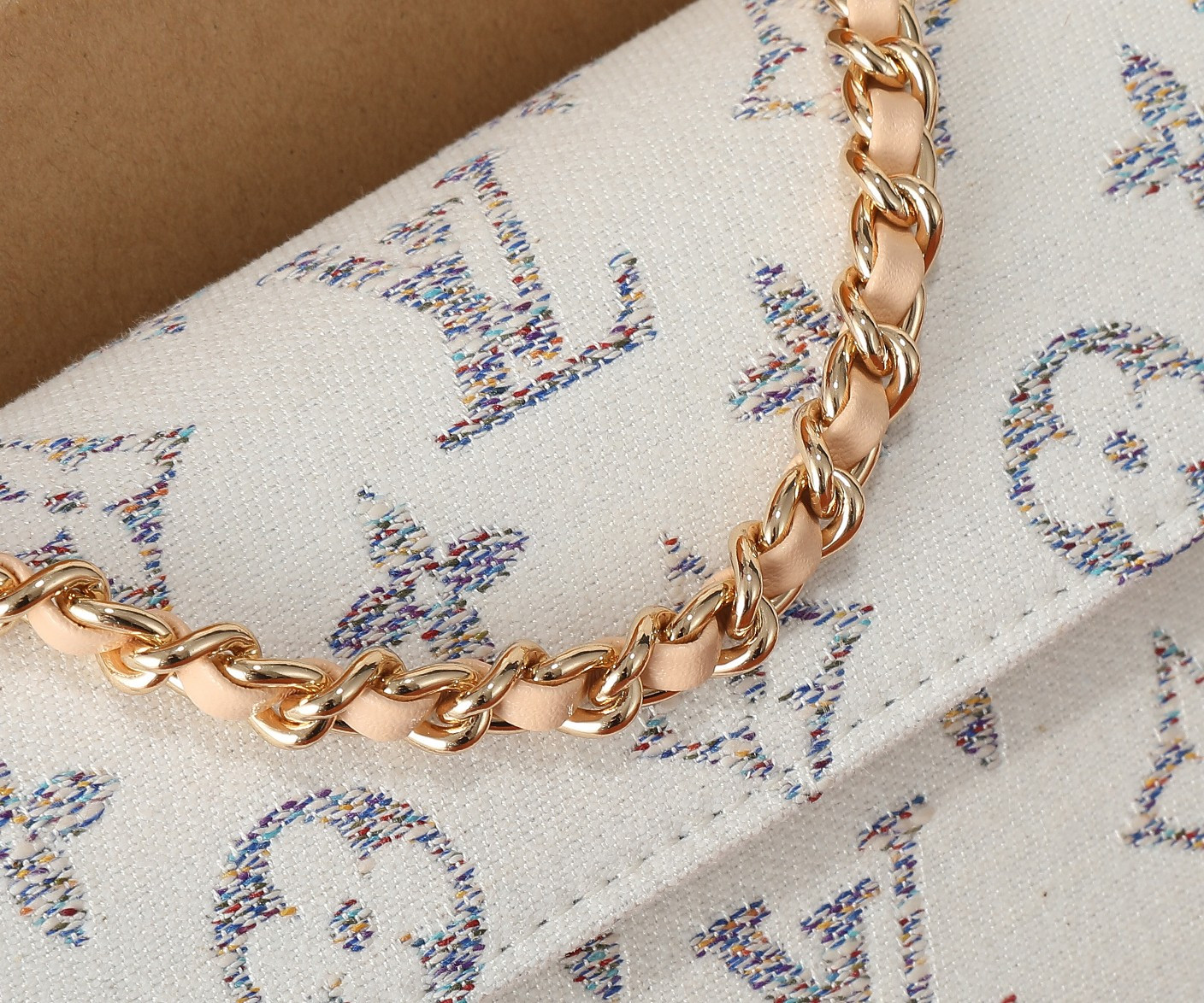 LV Wallet on Chain Ivy M83499 9.3 x 4.7 x 1.7 inches