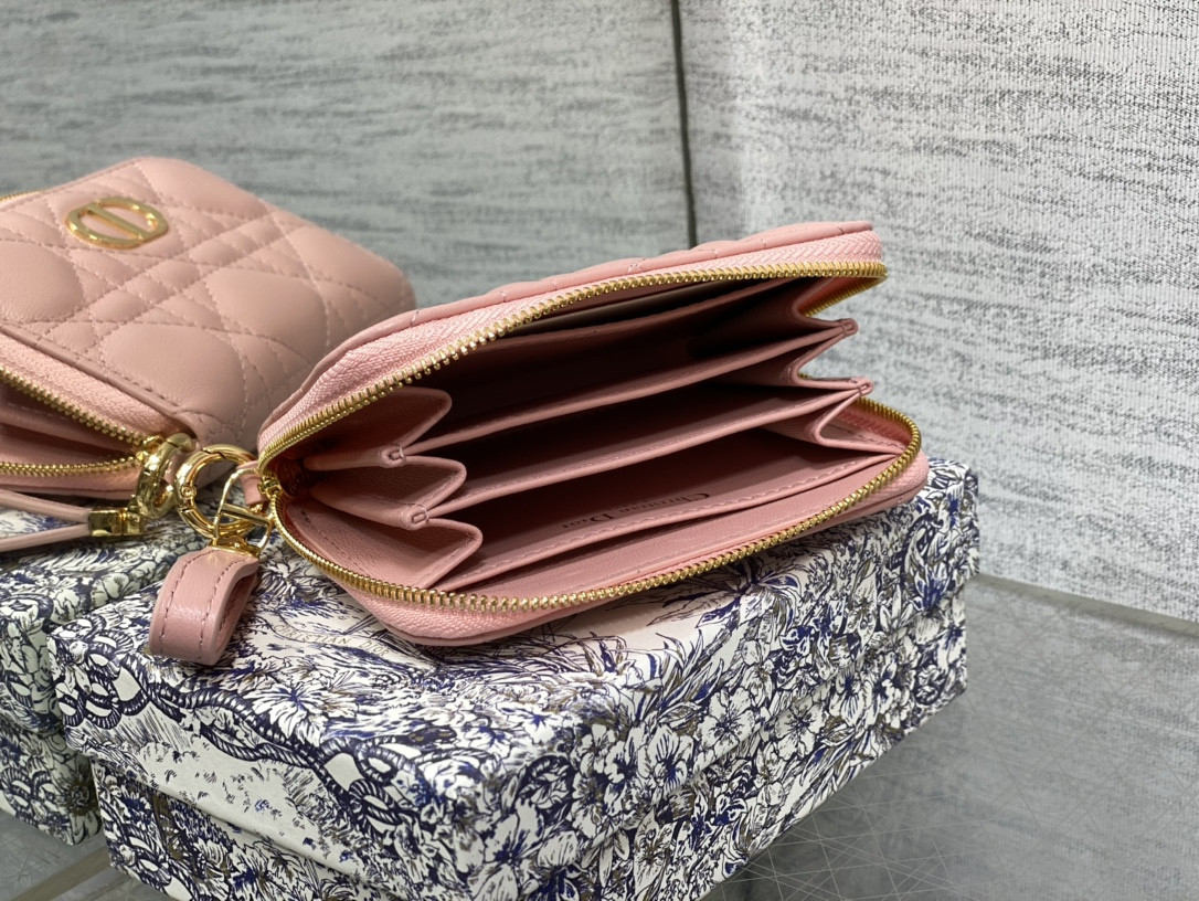 lady D*or voyageur small coin purse card holder