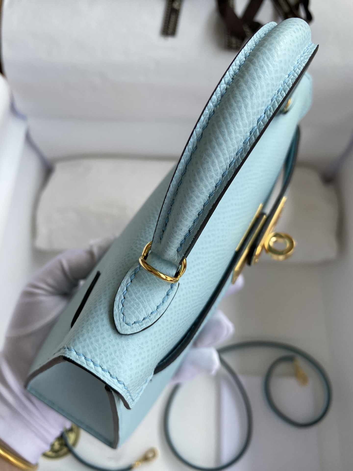 Hermès Mini Kelly 19 19×6×12CM