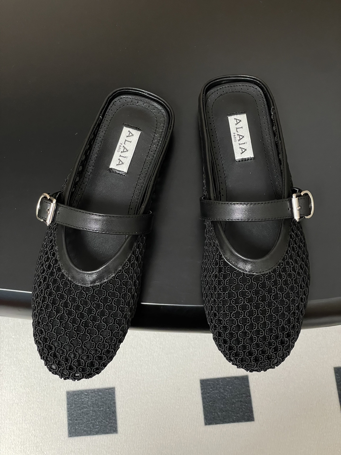 UA Alaia Flat Mules(Customized Size 7-10 days production time)